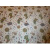 Unbranded Christmas Decorations on White Cotton Fabric (44" Wide x