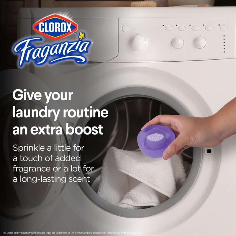 Clorox Fraganzia Laundry Scent Booster Crystals in Dreamy Jasmine Scent