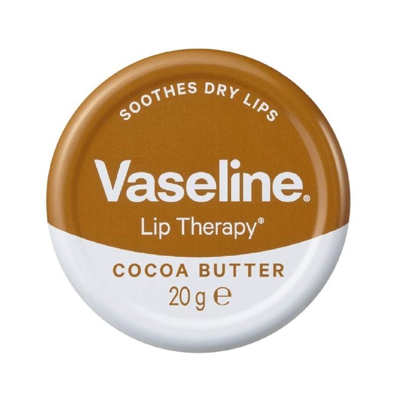 vaseline lip moist shine cocoa 20g