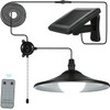 Lixada Solar Pendant Light Outdoor Indoor Hanging Light LED Shed