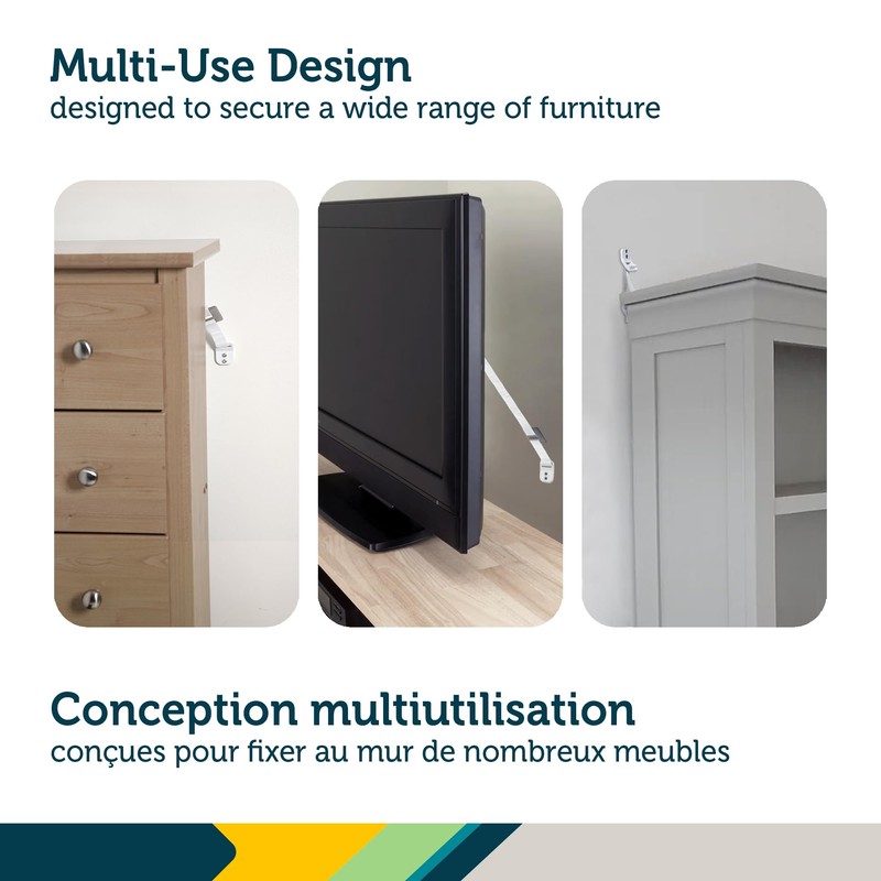 Safety 1st Furniture Wall Straps 4 Pack