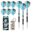 DW Piranha Steel Tip Darts, Precision Balanced, Accurate, and Durable