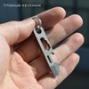 Hamans EDC Pry Bar Keychain Bottle Opener Multi Tool Small