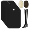 KGGZKG Boot Shaper Plastic Boot Stretchers Reusable Boot Holder, black