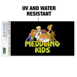 GRAPHICS & MORE Scooby-Doo Meddling Kids Automotive Car Window Locker Bumper Sticker