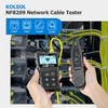 Network Cable Tester, Poe Cable Tester for CAT5e/CAT6/CAT6a, Ethernet Network