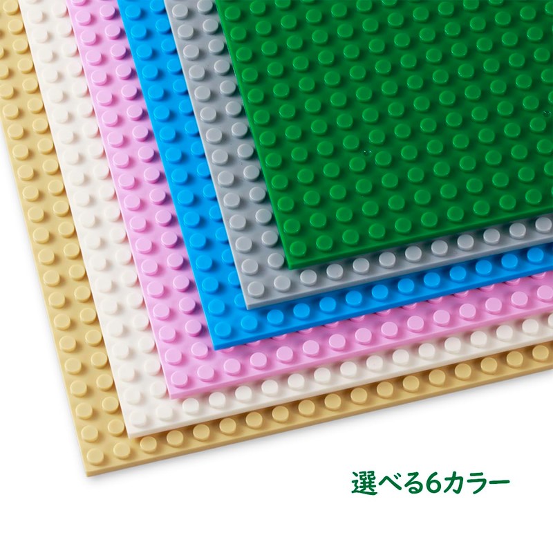 INIBUD Classic Double Sided Foundation Plate 32x32 Pitch (Light Gray)