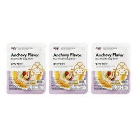 Assi Anchovy Rice Noodle Soup Bowl (3 Pack, Total of 9.51oz)