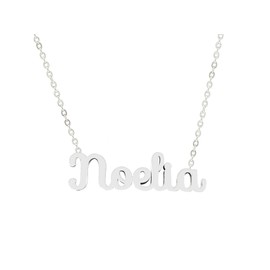Only faith Personalisierte Namenskette für Frauen Edelstahl mit origineller Geschenkbox Anhänger Kette Schmuck personalisiert speziell für Freunde Freund Freund, standard, Edelstahl, Nicht zutreffend