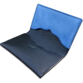 [sumo56] Genuine Leather Made in Japan Slim Business Card Case, Leather Sommelier, Business Card Holder, Two-Tone Color, Slightly Different Design, Business Genuine Leather Card Case, Men's, Women's,