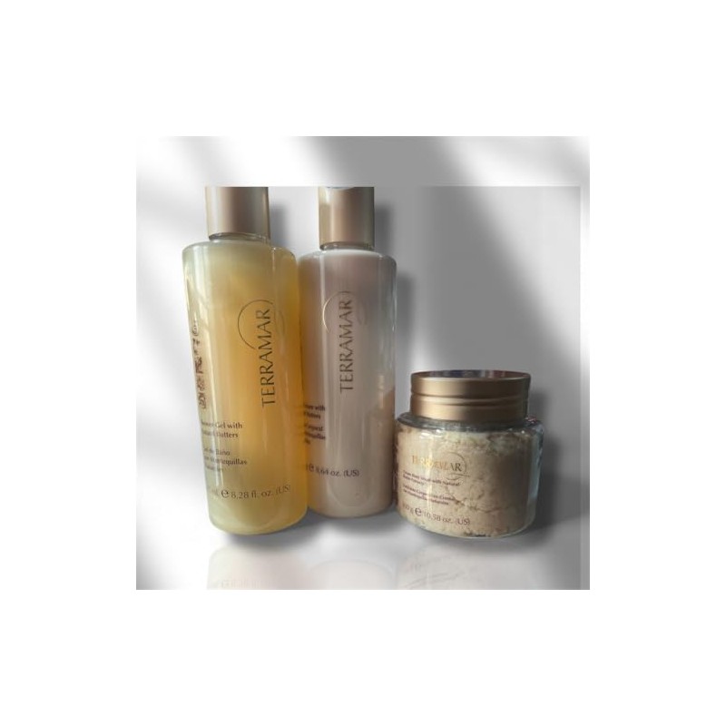 Kit Corporal de Mantequillas Naturales Terramar Mxima Hidratacin y Suavidad