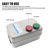 GOLACOD Magnetic Electric Motor Starter 220V 2.2KW 3HP 3 Phase