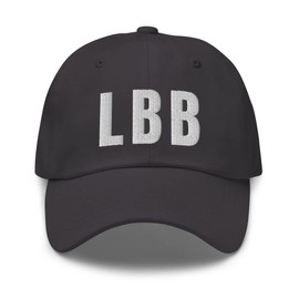 Dressed Up Mule Airport Code LBB Hat Lubbock Texas TX Dad Cap Embroidered Dad Hat Baseball Cap with Adjustable Buckle Strap Dark Grey