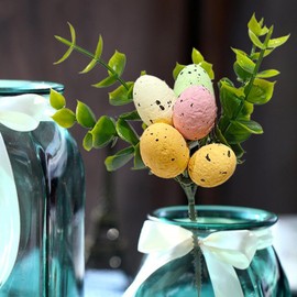 Beenavee Artificial Easter Egg Flowers,Easter Decorations Artificial Easter Egg Water Plants Indoor Green Plants Flower Arrangement Accessories Decoration