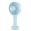 Mini USB Rechargeable Handhold Portable Desktop Cooling Fan (Blue)