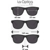 La Optica B.L.M. UV400 CAT 3 CE Unisex Sunglasses Including
