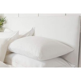 Belledorm Headboard Wrap - Transforms a drab looking Headboard - Luxury Faux Suede (White, Double)