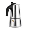 Stainless Steel Percolator Moka Pot Coffee Maker Stove Home Office