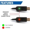 Rugged Radios USB Charger Cable for V3 R1 GMR2 GMR2-PLUS