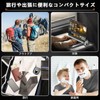 シェーバーメンズ 電動 髭剃り 小型 電動 電気カミソリ ひげそり マグネット仕様 Type-C充電式 LEDバッテリー残量表示