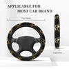 Subily Skull Sunflower Steering Wheel Covers, Cute Thickened Steering Wheel