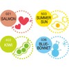 Zig Kuretake Clean Colour Dot 4 Colours Set Dual Tip