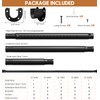 Adjustable Closet Rod, 16 to 86 Inche Closet Rods for