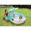 Intex 57440EP Inflatable Whale Spray Kiddie Pool for Kids 2+,