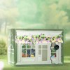 CUTEROOM DIY Doll Room Miniature Furniture House Kit with LED