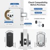 Solity Smart Digital Electronic Deadbolt Door Lock, Keyless Entry, Auto