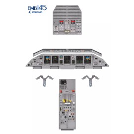 Embraer ERJ 145 Cockpit Training Poster 24in x 36in