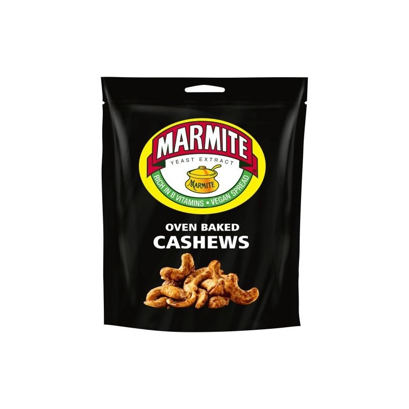 Marmite Creamy Cashews 90g (2 Pack Bundle)