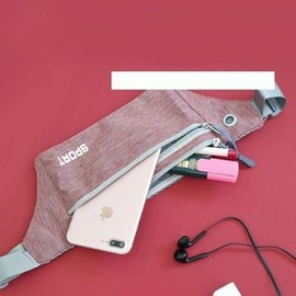 Coms Multipurpose Pocket Red Waist Belt Pouch