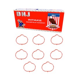 DNJ IG649 Intake Manifold Gasket Set for 2004-2017 Infiniti, Nissan Armada, NV2500, NV3500 5.6L V8 32V DOHC 5552cc