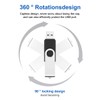 Fesaymi 2 GB USB Flash Drive, Multicoloured, 360° Rotation, Hi-Speed