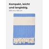 Sowel® XXL Beach Towel, 100 x 200 cm, Sauna Towel,