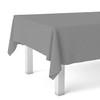 Martina Home TER Grey 140 Round Oilcloth Tablecloth