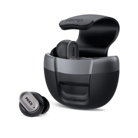 Mixx StreamBuds Solo 1 True Wireless Earbuds, Bluetooth Wireless Earphones, In-Ear Headphones,Up to 18 Hours Playtime, Touch Controls, Siri & Google Assistant Compatible - Black.