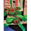 Giftcraft Christmas Tree Earrings and Wreath Scrunchie Set Green 087