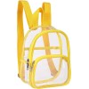 Unbranded Heavy Duty Clear Backpack Waterproof Transparent Sling Bag See