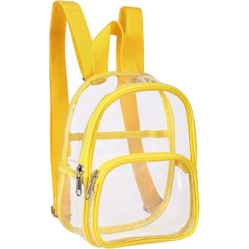 Unbranded Heavy Duty Clear Backpack Waterproof Transparent Sling Bag See