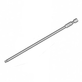 MTP 2X T27 6" (150mm) Torx Star Screwdriver Bit Set Hex Security Magnetic Head 150MM Extra Long Grey