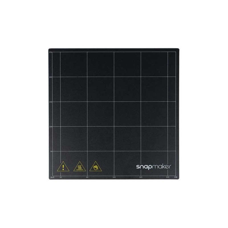 Print Sheet with Double-Sided Printing Stickers for Snapmaker 2.0 A350T/A350/F350