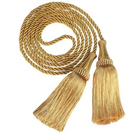 Fenghuangwu 2 Pack Weighted Pew Ropes with Tassels-Extended Tassel Rope