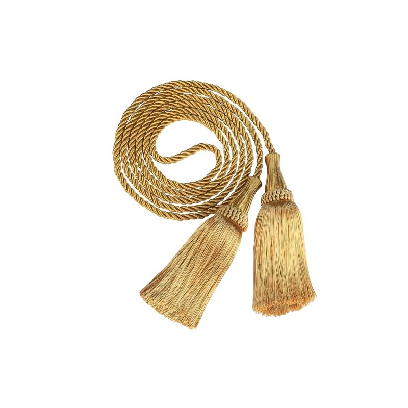 Fenghuangwu 2 Pack Weighted Pew Ropes with Tassels-Extended Tassel Rope