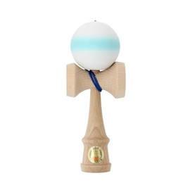 Yamagata Koubou Ozora Matte Two-Tone Japanese Kendama Association Certified Competition Kendama Oozora KENDAMA (Light Blue Line)
