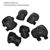 Roller Skate Protection Gear Set Adjustable Knee Elbow Pads Wrist