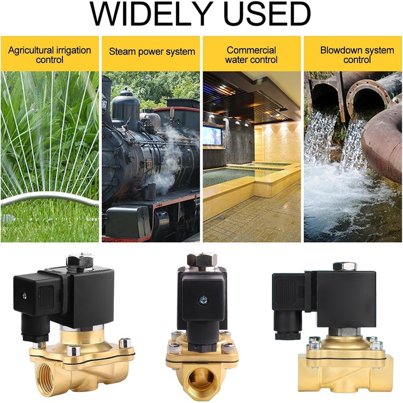 Solenoid Valve Brass (1 Inch)