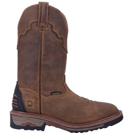 Dan Post Mens Blayde 11 Inch Waterproof Soft Toe Western Boot, Saddle Tan, 10 X-Wide US