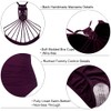 Hilor Women's Shirred Halter One Piece Swimsuits Macrame Back Swimwear